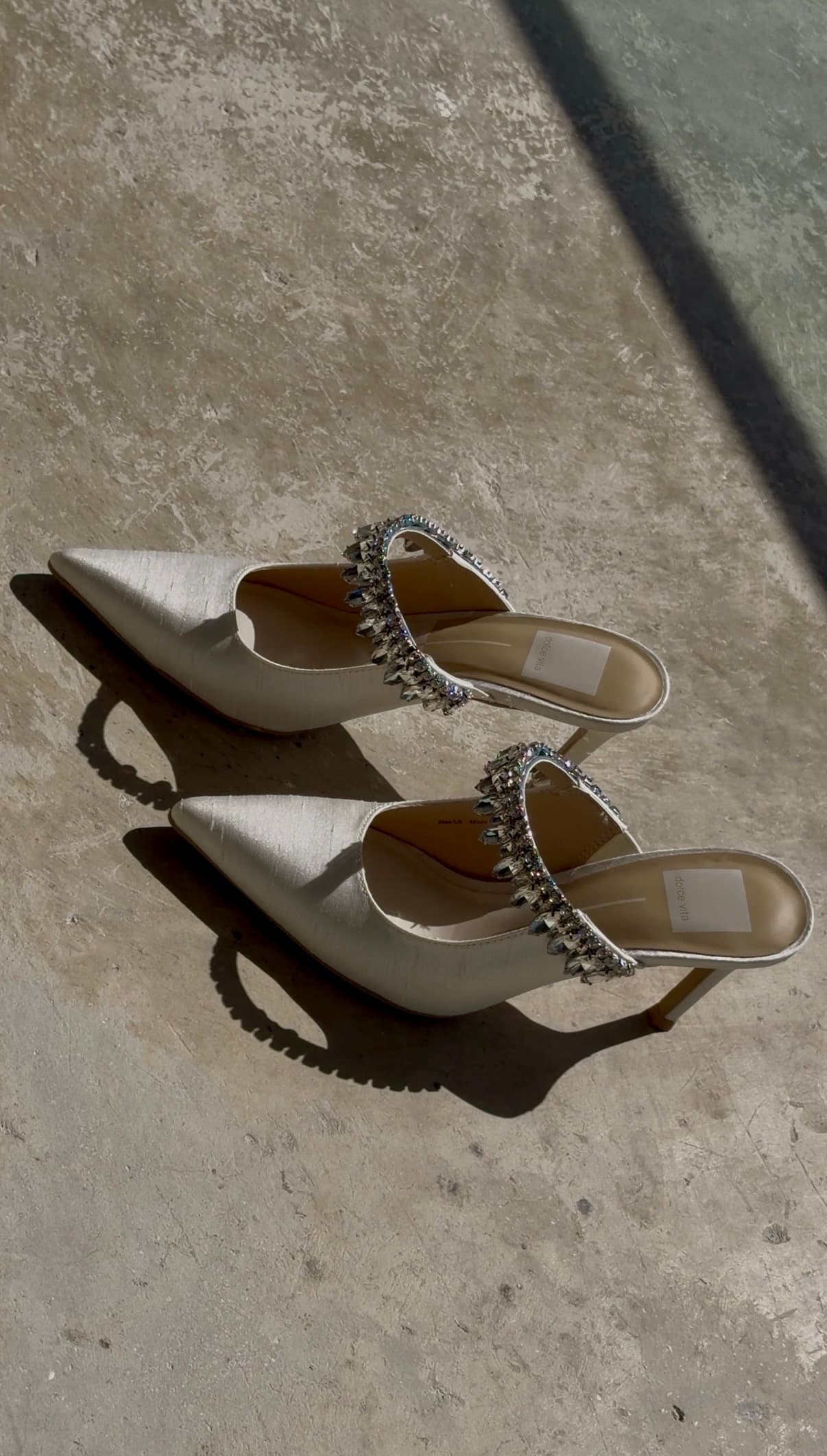 Bridal shoes detail — luxury wedding content