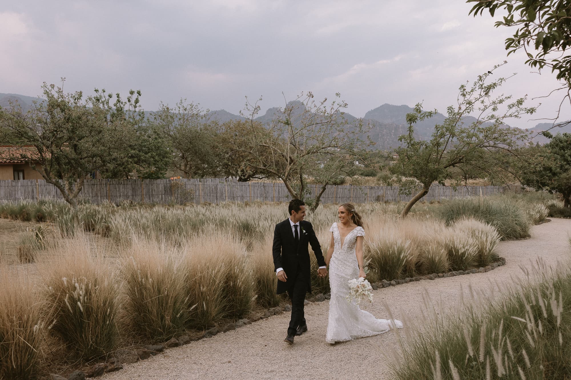 Ceremony moment — exchanging vows at a luxury wedding
