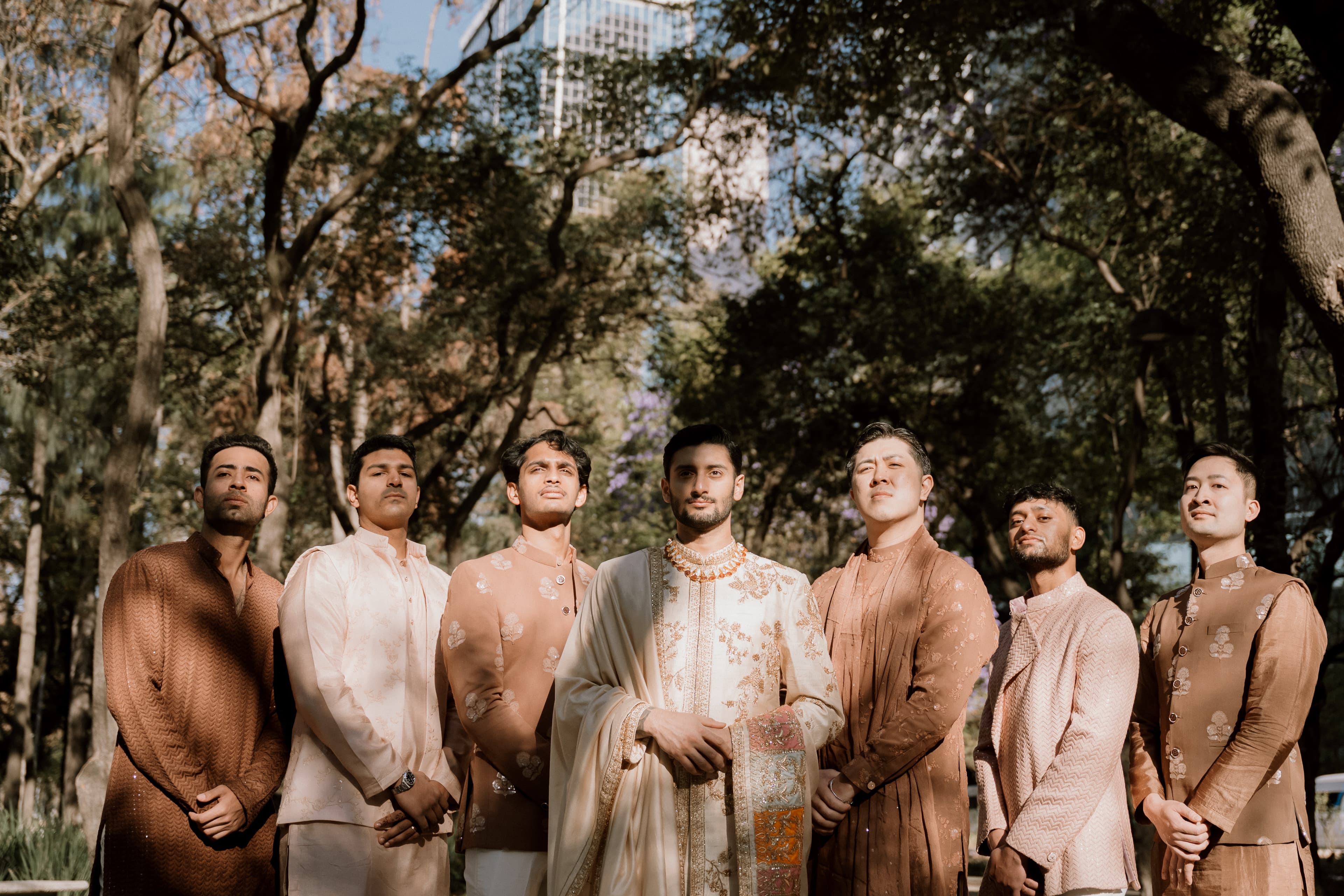 South Asian wedding celebration — Sangeet ceremony