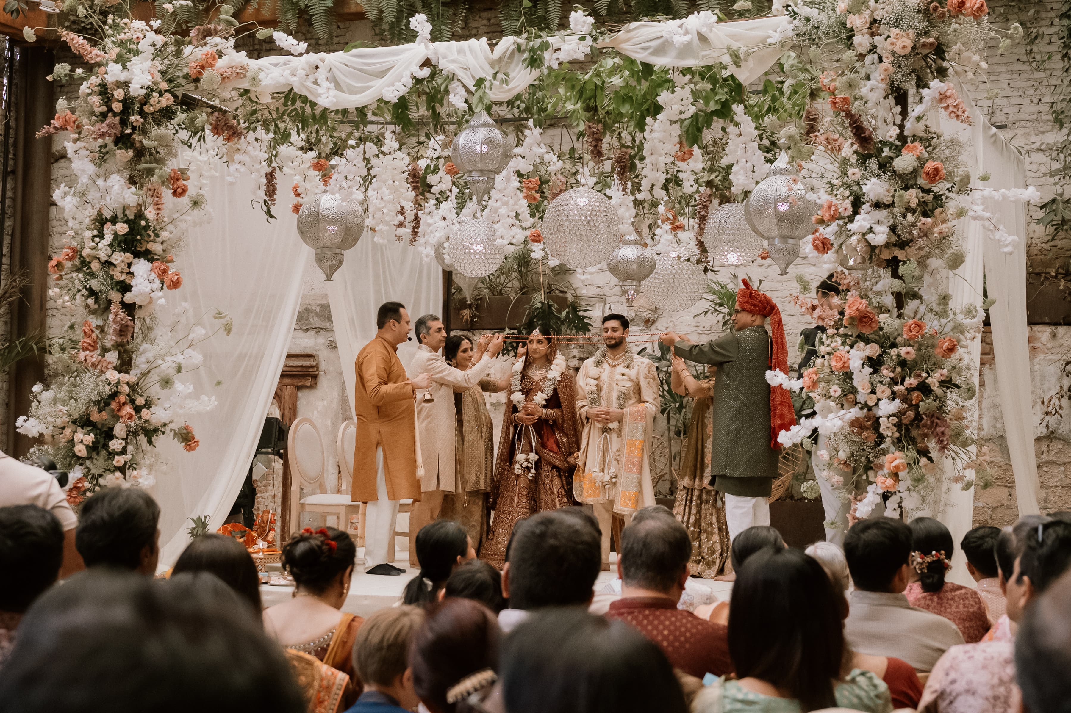 Sarena and Aayu — emotional moment during Vidaai