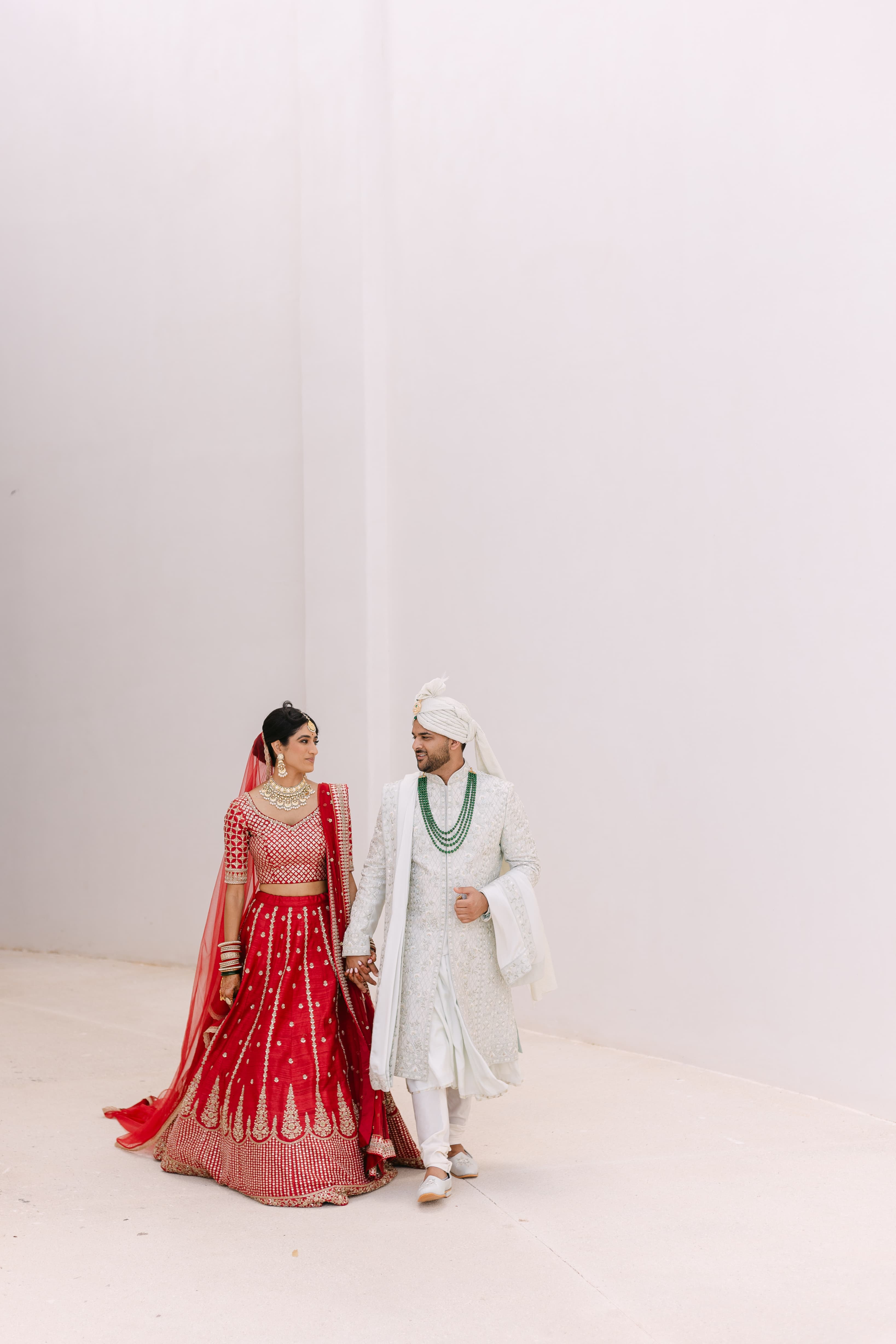Shivanni — South Asian bridal portrait in traditional attire